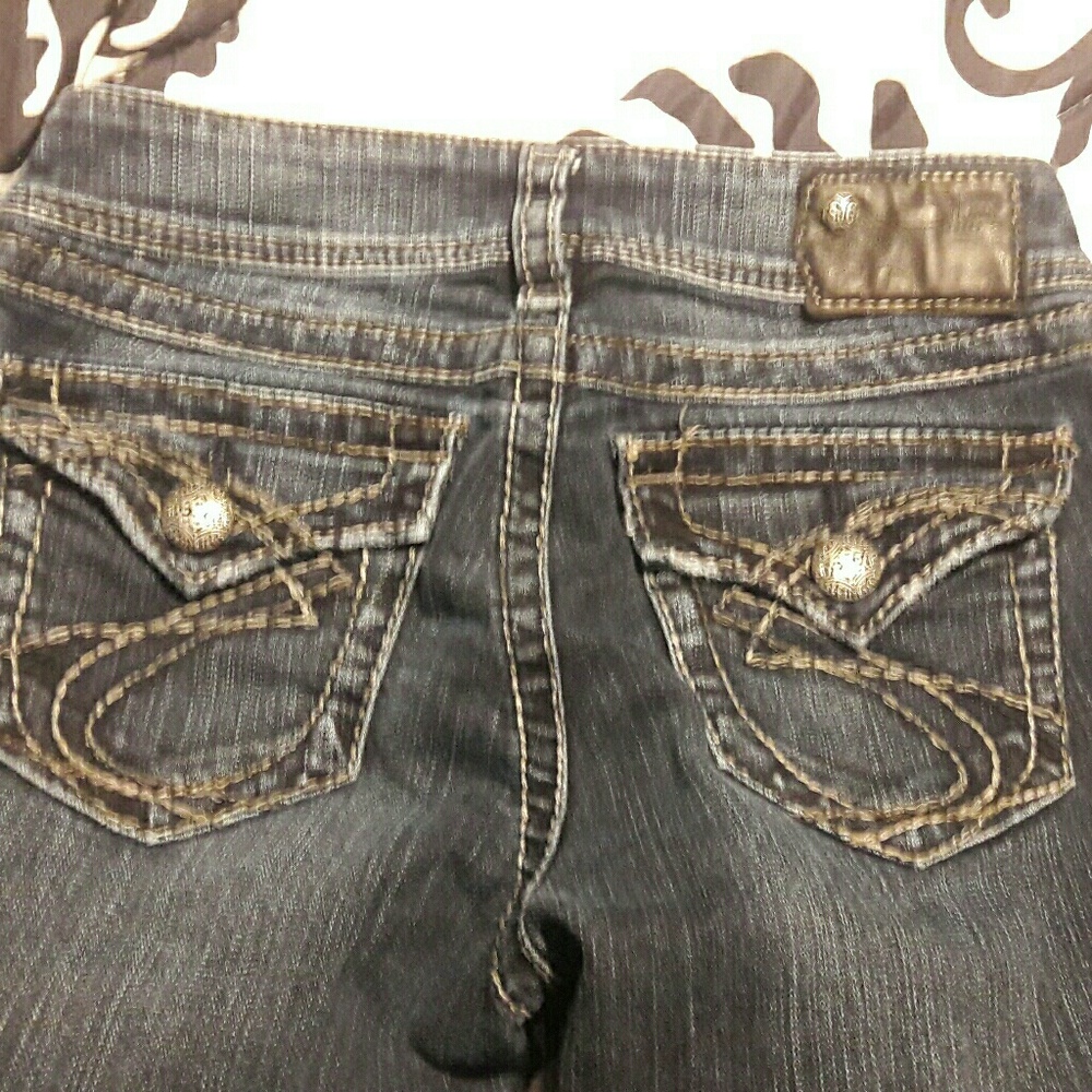 Silver jeans